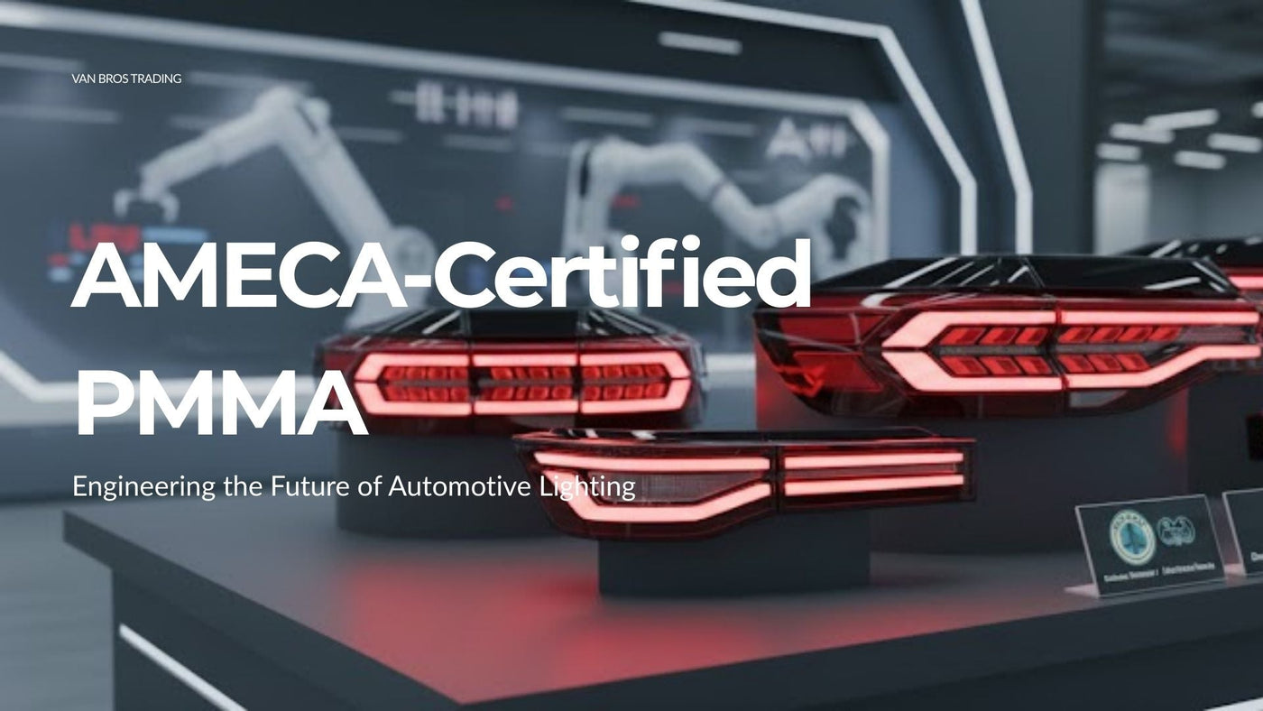 AMECA certified PMMA Canada Van Bros Trading